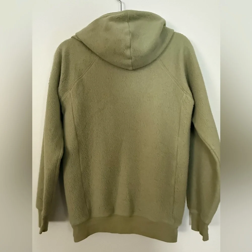 Alo Yoga Olive Green Sherpa Hoodie Size Small